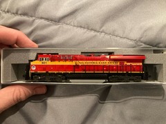Kato Florida East Coast Ry GE ES44C4 N Scale Locomotive 801