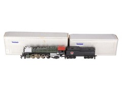 Tenshodo 135 HO BRASS Great Northern 2-8-2 Steam Loco & Tender -Painted w/DCC