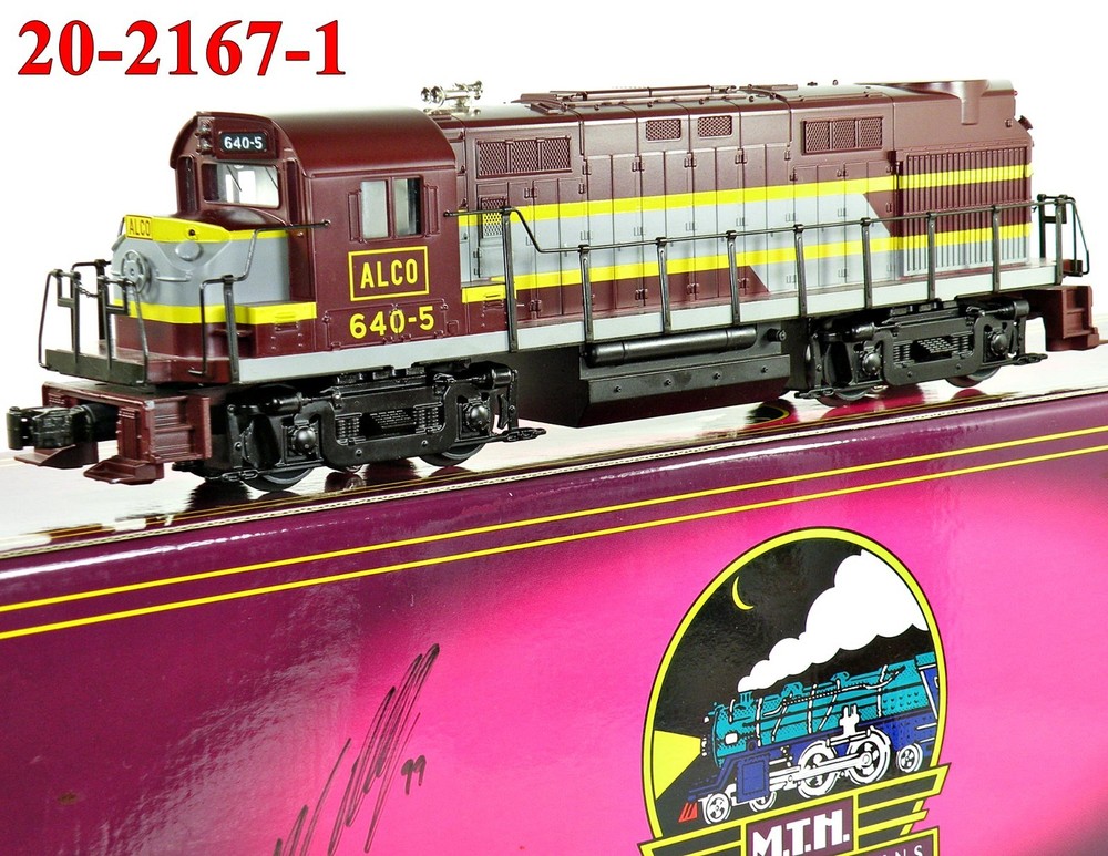 MTH 20-2167-1 Alco RS-27 Demonstrator Cab No.640-5 (BAD TRUCK-NOT RUNNING)