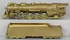 Omnicon NYC (New York Central) 4-8-2 L3A Mohawk Steam Engine S-Scale BRASS *