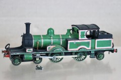 K’s KEYSER KIT BUILT LSWR 4-4-2 ADAMS CLASS RADIAL TANK LOCOMOTIVE 107 ob