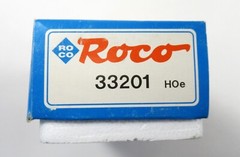 Roco 0-6-0 Steam Locomotive Black & Blue HOn30, HOe, 009 33201 New!