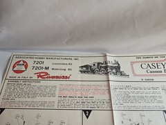 Rivarossi 7201 7201-M O Scale Casey Jones 10 Wheeler Locomotive Instructions IMG