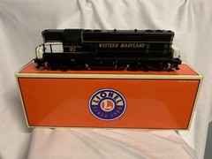 LIONEL LEGACY WESTERN MARYLAND GP-7 DIESEL ENGINE 6-28361! O SCALE TRAIN