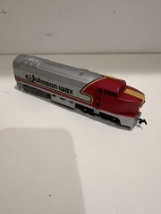 Johnson Wax Locomotive Train With Lights HO Scale Tested Runs Good