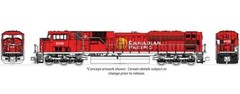 Kato 176-5627-DCC N Scale Canadian Pacific “Golden Beaver” EMD SD90/43MAC #9155
