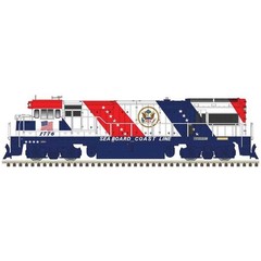 ATLAS 40005939 N SCALE SEABOARD COASTLINE U36B GOLD ESU LOKSOUND/DCC ROAD # 1776