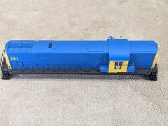 ALCO C-420 HH High Hood D&H #201 SHELL – BENT RAILING