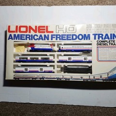 HO Scale Lionel American Freedom Train Passenger Train Set 08125