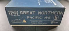 Pacific Fast Mail United Models Brass Great Northern H-5 4-6-2 1364 Unpainted