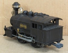 Lionel 8209 Santa Fe 0-4-0 Dockside Switcher Steam Engine *DC ONLY* O-Gauge