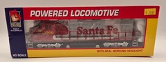 Vintage Life-Like Trains GP38 HO Scale Santa-Fe 3500 Powered Locomotive #8294!