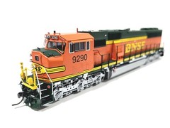 Overland OMI BNSF SD60M Burlington Northern Santa Fe #9290 HO Brass #087010104.2