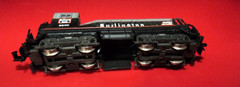 N Scale Rivarossi Burlington Route NW2 Switcher 9280 Nonpowered