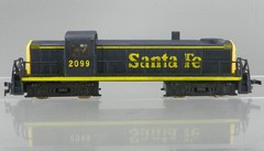 Vintage AHM HO Gauge SF Santa Fe 2099 RS-2 Diesel Switcher Locomotive Engine