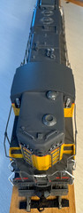 Set of 2 HO Diesel Locomotives with DCC Control – UP EMD SD7 and Conrail GE U23B
