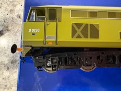 HELJAN BR CLASS 53 D0280 “FALCON” IN PROTOTYPE LIME GREEN. DCC FITTED