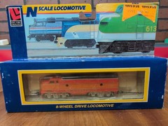Life-Like N Scale Southern Pacific N F7 8-Wheel Drive Locomotive S.P. #7748 NOS