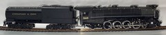HO Scale IHC 4-8-2 Mountain Steam Locomotive Chesapeake & Ohio #543 RUNS GREAT