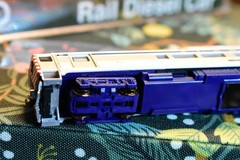 N Scale KATO 106-3015 Alaska Railroad RDC Rail Diesel Cat Set #711/712 EX BUDD