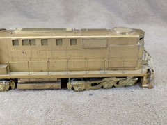 ALCO Models Brass DL-702 Diesel Locomotive HO Scale High Hood D-124