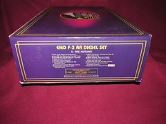 MTH MT-2052LP FLORIDA EAST COAST EMD AA DIESEL ENGINE SET WITH PROTO