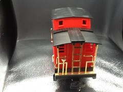 EZTEC Rio Grande 2050 G Gauge Train Engine And 4067 Red Caboose Rio Grande