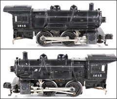 Lionel PW 1615 & 1615T Tender /7/ 1955-57