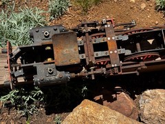Bing Live Steam 3.5 Gauge Train Engine Frame, Pressed Steel Train Engine – BCH