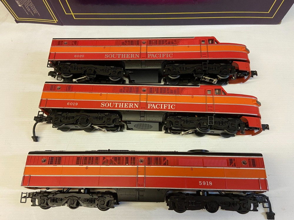 MTH 20-2022-1 AA O Scale Premier Alco PA AA Diesel Set & 20-2029-0 B unit! C9+
