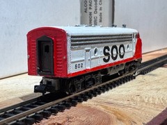Trix • N Scale • Soo Line • F7A • #209 • Custom Painted • Tested Runs Well
