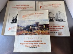 Precision Scale Co. Inc. 3 HO Scale Diesel Steam Locomotive And Car catalogs