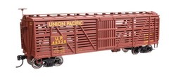 41473 Walthers HO 40′ Wood Stock Car Union Pacific(R) #46545