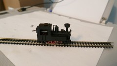 Roco 0-6-0 Steam Locomotive Black HOn30, HOe, 009