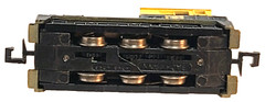 N Bachmann Plymouth 0-6-0 Santa Fe Switcher #32 (Tested) no front HR – no box