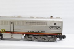 AMERICAN FLYER 360 DIESEL LOCOMOTIVE TESTED RUNS S GAUGE 1:64 DUMMY 364 PAIR