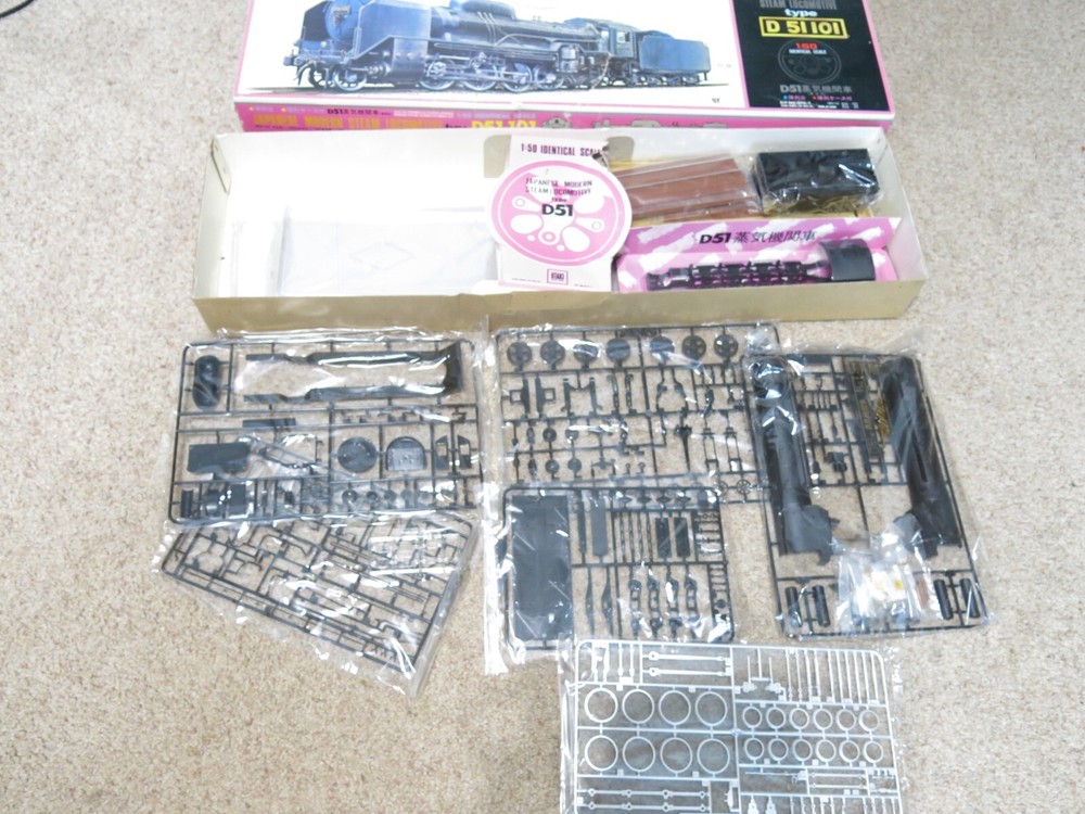 Otaki Japanese Modern Steam Locomotive Type D 51 101 1:50 Model