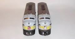 Lionel Canadian Pacific 2296W Super O 2373 Passenger Set 2552 2551 (DAKOTApaul)