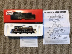 Atlas Model Railroad Co Inc Alco S-2 #8704 Burlington 9304 HO Scale Engine