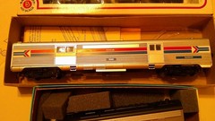 ONE VINTAGE ATHERN AMTRAK LOCO. , ONE BACHMAN AMTRAK LOCO & ONE ATHERN BAGGAGE
