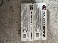 Proto 1000 HO Scale ATSF Santa Fe F3A & Powered F3B A-B Set NIB