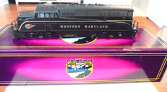MTH MT-2129 LP Western Maryland EMD Diesel Engine Proto Sound Cab #91