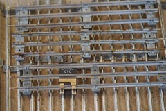 LIONEL 027 Gauge Straight Tracks Lot of 10 Made in USA 1950’s AS IS CONDITION