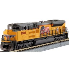 Kato 1768529-S SD70ACe w/Sound Headlights Union Pacific #8983 Locomotive N Scale