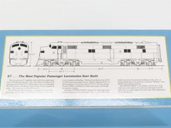HO Scale Proto 2000 21072 Undecorated EMD E7A Diesel Locomotive – DCC Ready
