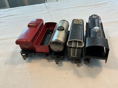 MARX Postwar Steam Engine Set w. Transformer Tracks Freight Car Set 0 scale
