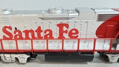 LIFE LIKE Trains HO Scale Santa Fe GP38 Diesel Powered Locomotive 3500 In Box