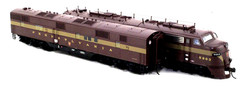 Walthers Proto HO Scale Pennsylvania PRR #5803 #6840b E8A+E7B W/ DCC and Sound