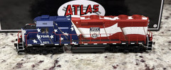 Atlas HO EMD GP38 Florida Gulf & Atlantic Railroad #5571 Loksound DCC & Sound