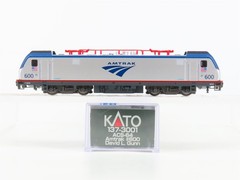 N Scale KATO 137-3001 Amtrak ACS-64 Electric Locomotive #600 “David L. Gunn”
